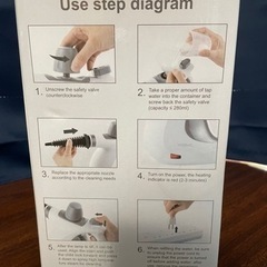 高圧洗浄機スチームハンディータイプの画像