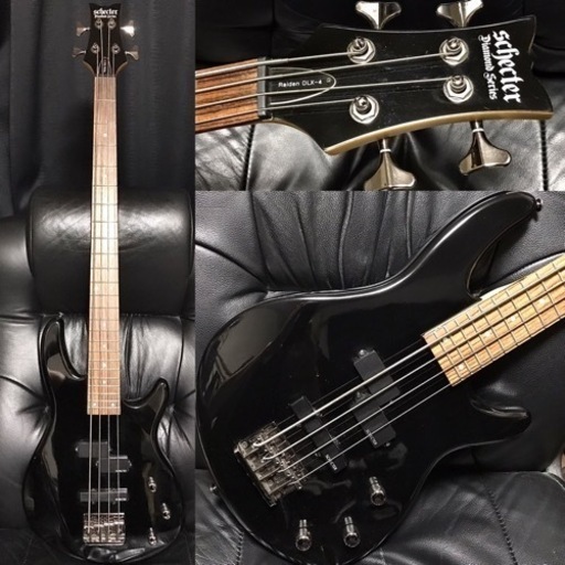 29日30日午前迄引取り限定価格 美品 Schecter シェクター BASSベースギター現行ロゴRAIDEN格安