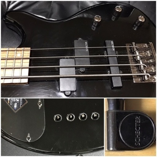 29日30日午前迄引取り限定価格 美品 Schecter シェクター BASSベースギター現行ロゴRAIDEN格安