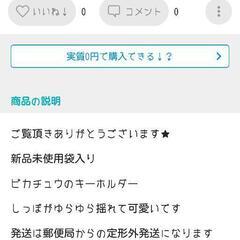 新品袋入りﾋﾟｶﾁｭｳｷｰﾎﾙﾀﾞｰの画像