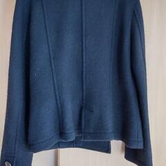 【値下げ】フレディノーリーズ ウールショートコートブラック38の画像