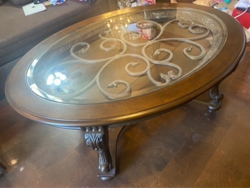 絶対お得アシュレイ　ローテーブル　アンティーク輸入家具　セルコホーム好きにも