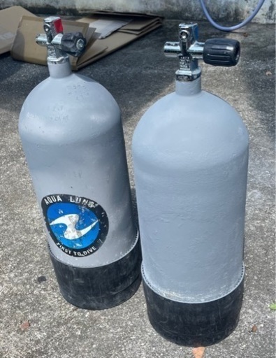 アクアラング　10リッタータンク　２本