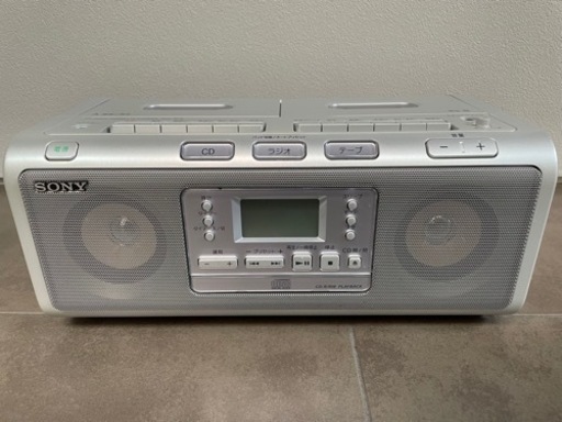 美品/動作確認済　10年製 SONY CDラジカセ  CFD-W78