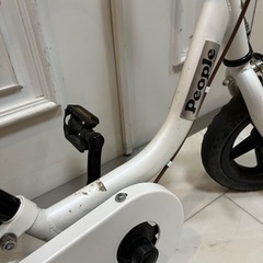 people ケッターサイクル　白12インチの画像