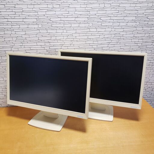 I・O DATA 21.5型フルHD対応 液晶ディスプレイ LCD-MF221XWR 2台セット