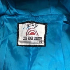 150 暖かいアウター　黒　防寒上着の画像