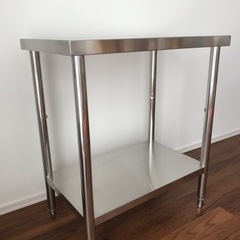 【値下げ中！美品】業務用 調理台 作業台 厨房機器 77×45×81cmの画像
