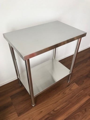 【値下げ中！美品】業務用 調理台 作業台 厨房機器 77×45×81cm