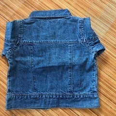 80 ベビーGAP デニムアウターの画像