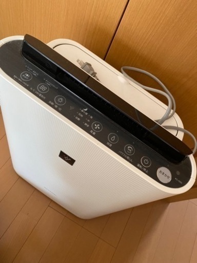 シャーププラズマクラスター　加湿空気清浄機