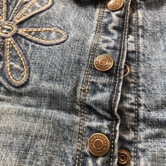 80 ベビーGAP デニムアウターの画像