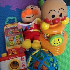 新古品 アンパンマンまとめ売り6点セット (● ̍̑● ̍̑●)
