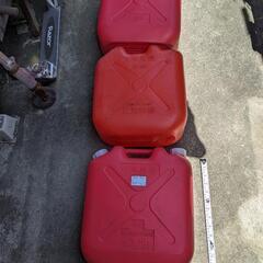 ポリタンク　キャンプ　防災用品残り1個の画像