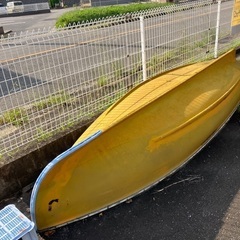引き取り限定！手漕ぎボートの画像