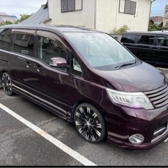 セレナ　ハイウェイスター　　一時抹消済み　早めの引き取りお願いします