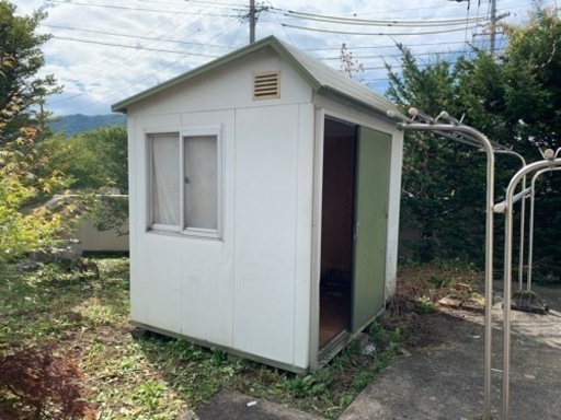 プレハブ小屋（お渡し先決まりました）