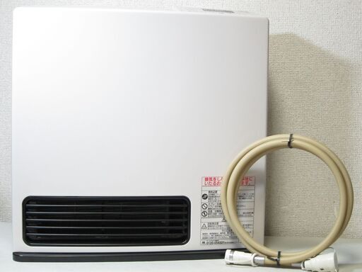 美品☆ガスファンヒーター SRC-364E  都市ガス12A・13A用 Rinnai リンナイ ガスホース付き