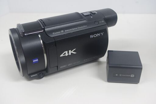 【良品】SONY Handycam FDR-AX60 4K ビデオカメラ