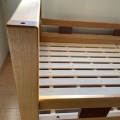 ２段ベッド　ホクレンホームセンターで購入関家具　2015年購入品117,800円の画像