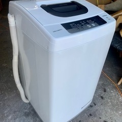 札幌市内配送無料 16年製 HITACHI 日立 5kg 全自動洗濯機 NW-
