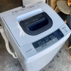 札幌市内配送無料 16年製 HITACHI 日立 5kg 全自動洗濯機 NW-