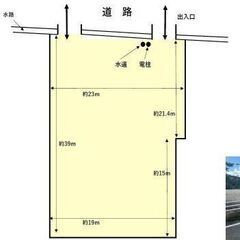 ★貸土地★  商談中  池田市伏尾町　240坪　#資材置き場　＃...