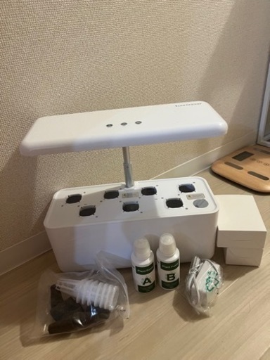 [新品] 水耕栽培キット 植物育成ライト付き