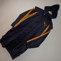 【PUMA】　プーマ　裏ボア　ベンチコート　ジュニア　サッカーや...