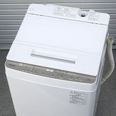 札幌市/清田区 TOSHIBA/東芝 10kg 全自動洗濯機 AW-BK10SD6-W グランホワイト 2018年製 ビックカメラオリジナル 動作確認済