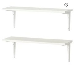 IKEA 壁掛け棚　棚受け＋棚部分