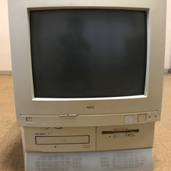 アンティーク　PC9821(モニターと一体型)動作未確認