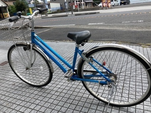 【27インチ自転車】内装3段変速付　アルミフレーム　美品❗️前後タイヤ新品❗️若林自転車　唐崎店　SALE中❗️