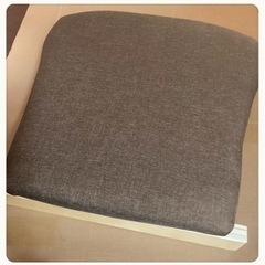 ꒰未使用꒱デザイニング チェア 椅子 デザイン家具 インテリア雑貨 茶系の画像
