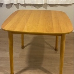 【お話中】ダイニングテーブル  75×75の画像