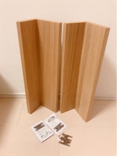 無印良品　壁に取り付けられる家具　ウォールシェルフ　フック付き