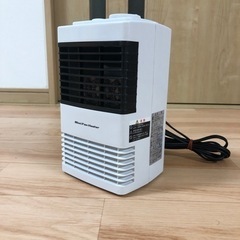 極美品YUASA 足元ミニファンヒーター