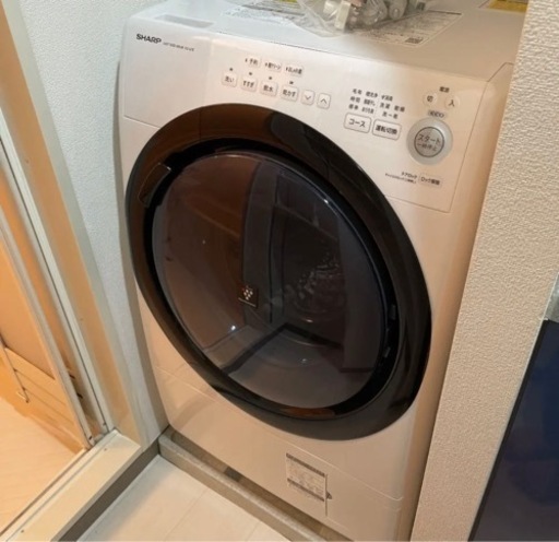 2020年　SHARP ドラム式　JUST SIZE DRUM ES-S7E