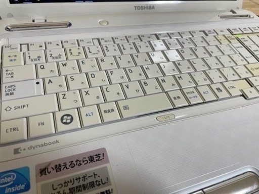 ノートパソコン toshiba dynabook T451 office付き