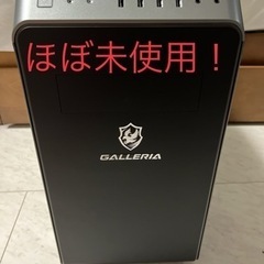 売り切れ間近！近郊お届け【未使用に近い】ゲーミングpc galleria rm5c-r36t RTX 3060ti