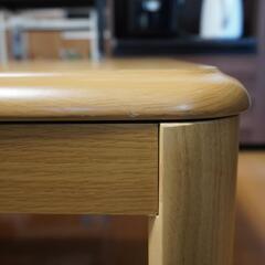 【お話し中】こたつセット（テーブル+掛布団）クリーニング済の画像