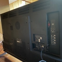 SHARP 60インチ テレビ ジャンクの画像