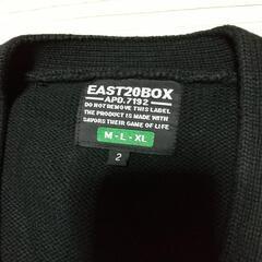 EAST20BOX  コットンニット　カーディガン サイズ2の画像
