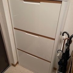 靴箱(Fonds/フォン　シューズボックス)３段