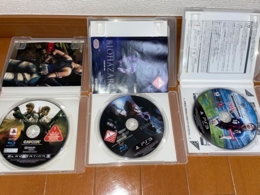プレステ3 HDMI付き BIOHAZARD5/6 ウイニングイレブン2013