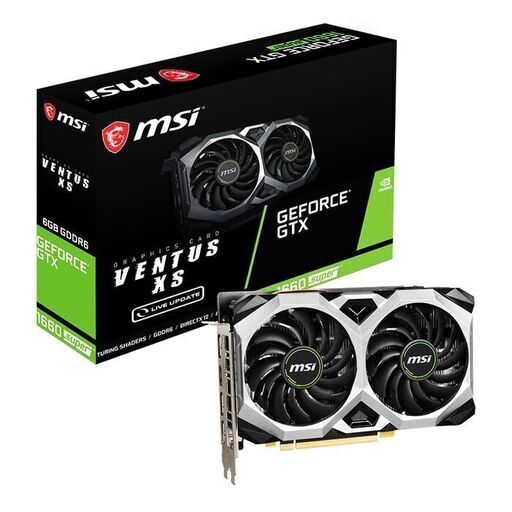 新品未開封 MSI GeForce GTX 1660 SUPER VENTUS XS