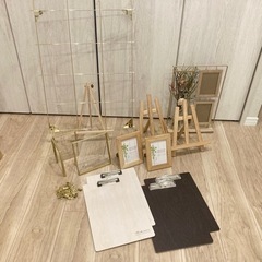 最終値下【6,000円相当分】ウェルカムスペース、受付装飾セット