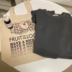 marks&webのマスクスプレーとFruit of the Loomのトートの画像