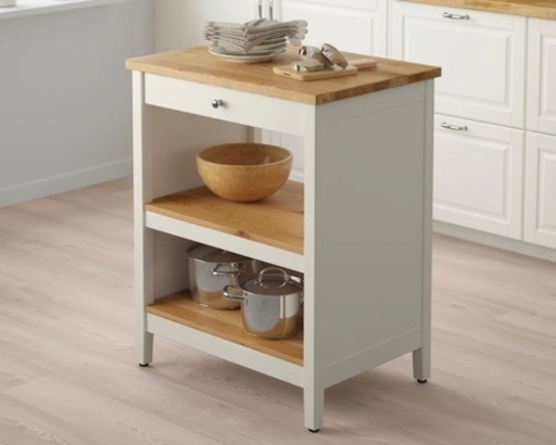 再値下げ【引き取り希望】出品:10/15迄　キッチン収納　棚　食器棚　IKEA