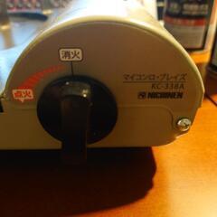カセットコンロ　NICHINEN　KC-338　未開封カセットボンベ付きの画像